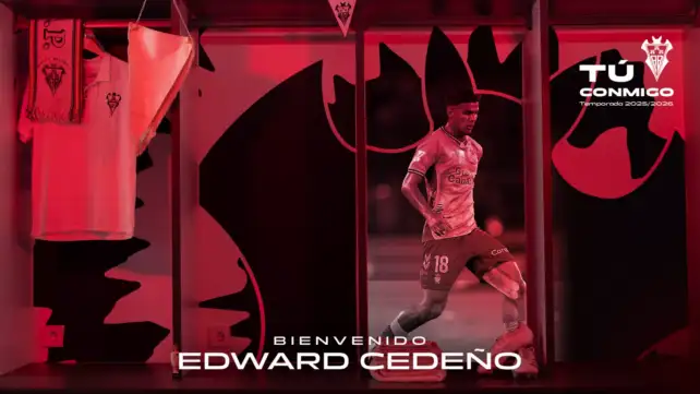 El centrocampista panameño Edward Cedeño estará cedido en el Albacete.