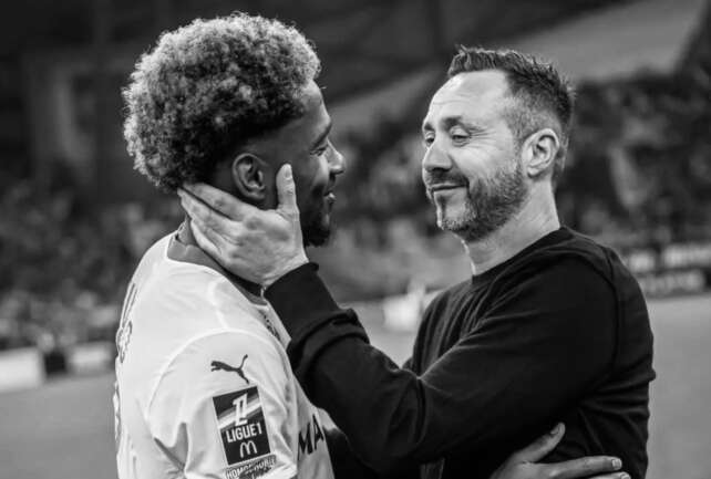 De Zerbi se llevó bien con Amir Murillo...